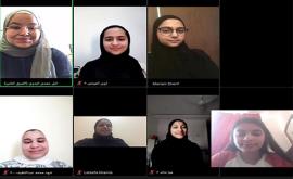 Girls Club in "Al-eslah"  concludes his summer activity by "saying and doing" remotely