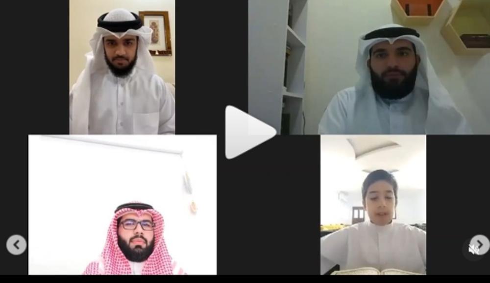 With the participation of 65 students from inside and outside Bahrain; Wahat Qur’an organizes  Al-Isra Mosque 12 competition remotely